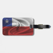Vlag van Chili Bagagelabel (Achterkant horizontaal)