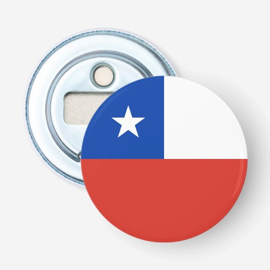 Vlag van Chili Button Flesopener (Voorkant)