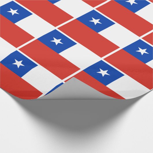 Vlag van Chili Cadeaupapier (Hoek)