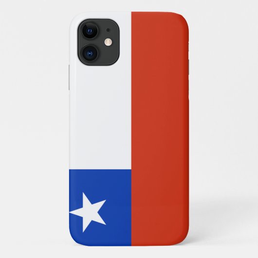 vlag van Chili Case-Mate iPhone Case (Achterkant)