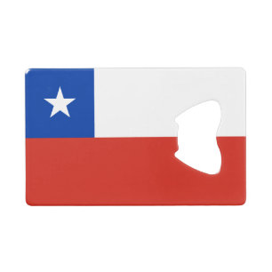 Vlag van Chili Creditkaart Flessenopener