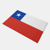 vlag van Chili Deurmat (Schuin)