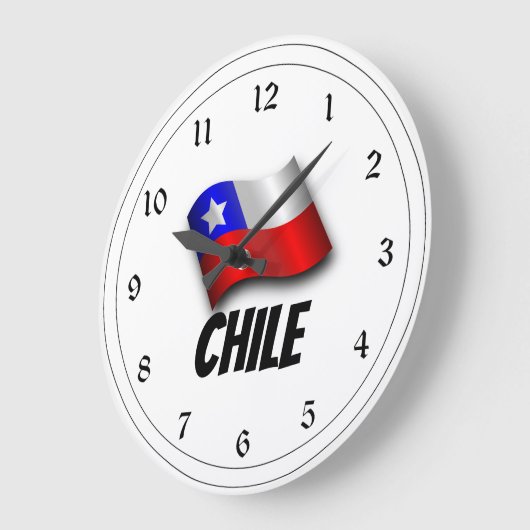 vlag van Chili, gelabeld Grote Klok (Hoek)