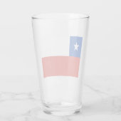 vlag van Chili Glas (Achterkant)