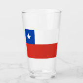 vlag van Chili Glas (Voorkant)