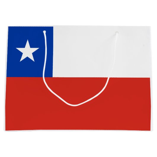 vlag van Chili Groot Cadeauzakje (Voorkant)