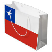 vlag van Chili Groot Cadeauzakje (Achterkant Gekanteld)