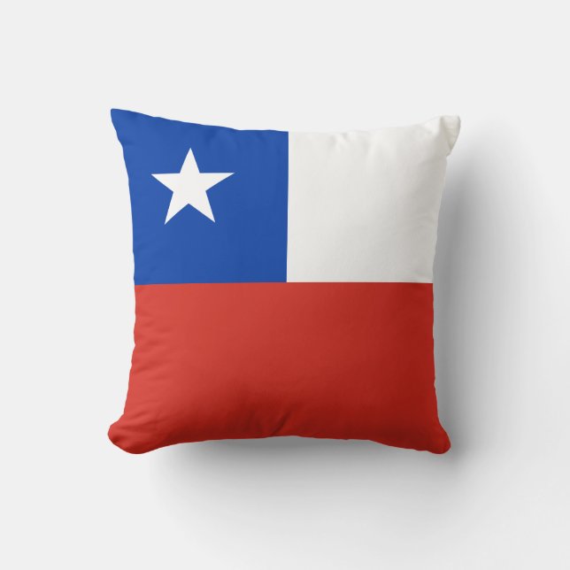 Vlag van Chili Kussen (Voorkant)