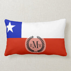 vlag van Chili Kussen