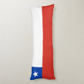 Vlag van Chili Lichaamskussen (Achterkant (Verticaal))