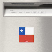 vlag van Chili Magneet (Insitu (Vaatwasser))
