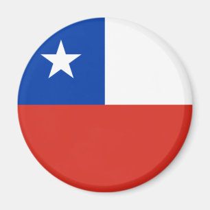vlag van Chili Magneet