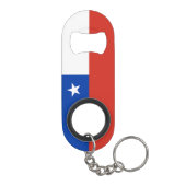 Vlag van Chili Mini Flessenopener (Achterkant)