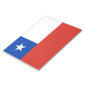 vlag van Chili Notitieblok (Schuin)