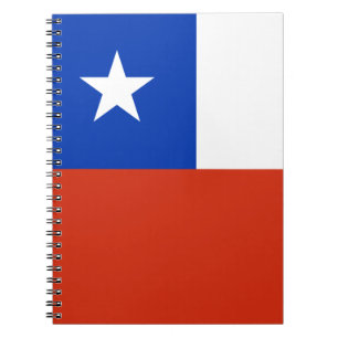 vlag van Chili Notitieboek