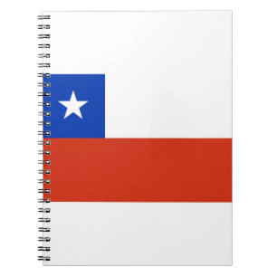 vlag van Chili Notitieboek