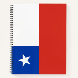 vlag van Chili Notitieboek