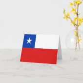 Vlag van Chili Notitiekaart (Gele Bloem)