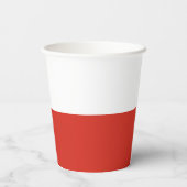 Vlag van Chili Papieren Bekers (Achterkant)