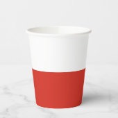 Vlag van Chili Papieren Bekers (Links)