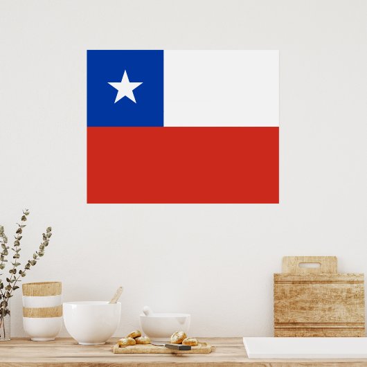 vlag van Chili Poster (Keuken)