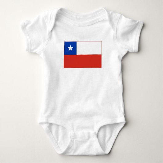 Vlag van Chili Romper (Voorkant)