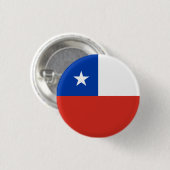 Vlag van Chili Ronde Button 3,2 Cm (Voorkant /achterkant)