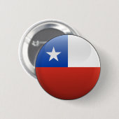 vlag van Chili Ronde Button 5,7 Cm (Voorkant /achterkant)