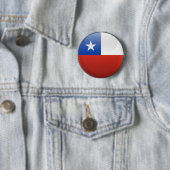 vlag van Chili Ronde Button 5,7 Cm (In situ)