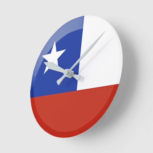 vlag van Chili Ronde Klok (Hoek)