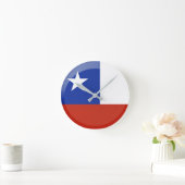 vlag van Chili Ronde Klok (Huis)