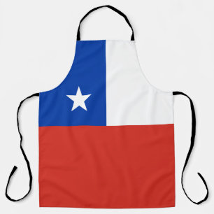 Vlag van Chili Schort