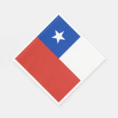 Vlag van Chili Servet (Hoek)
