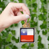 vlag van Chili Sleutelhanger (Hand)