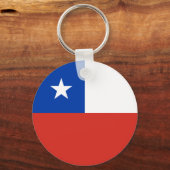 Vlag van Chili Sleutelhanger (Achterkant)