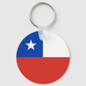 Vlag van Chili Sleutelhanger (Achterkant)