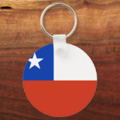 vlag van Chili Sleutelhanger (Voorkant)