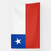 Vlag van Chili Spandoek (Verticaal)
