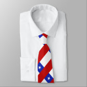 Vlag van Chili Stropdas (Gebonden)