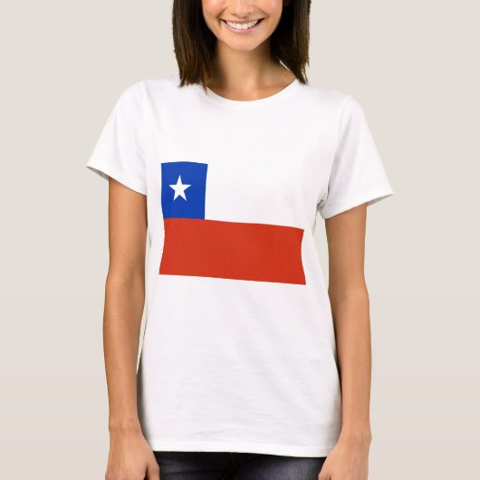 vlag van Chili T-shirt (Voorkant)