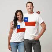 vlag van Chili T-shirt (Unisex)