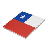 Vlag van Chili Tegeltje (Zijkant)