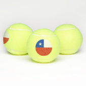 Vlag van Chili Tennisballen (Multi)