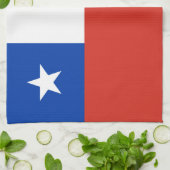 Vlag van Chili Theedoek (Gevouwen)