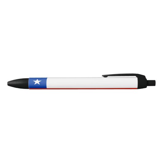 Vlag van Chili Zwarte Inkt Pen (Bovenkant)