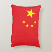 Vlag van China Accent Kussen (Achterkant (Verticaal))