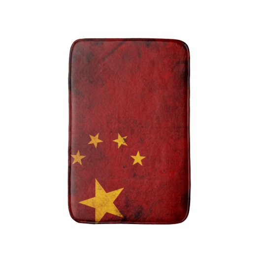 Vlag van China Badmat (Voorkant Verticaal)
