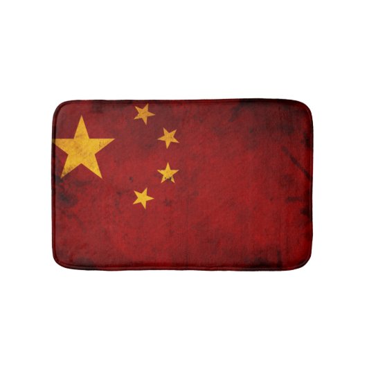 Vlag van China Badmat (Voorkant)
