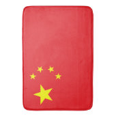 Vlag van China Badmat (Voorkant Verticaal)