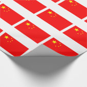 Vlag van China Cadeaupapier (Hoek)